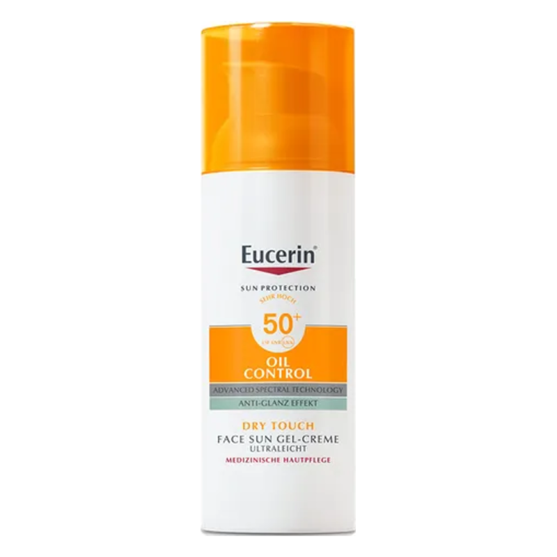 Eucerin Sun Face Oil Control Dry Touch Gel-Creme LSF50+