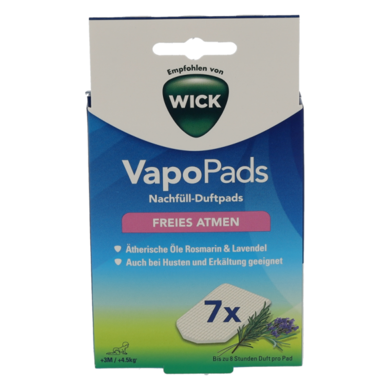 Wick VapoPads Rosmarin/Lavendel-Duftpads